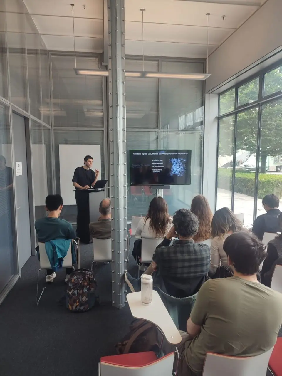Presentation of the project at Campus Biotech, Geneva