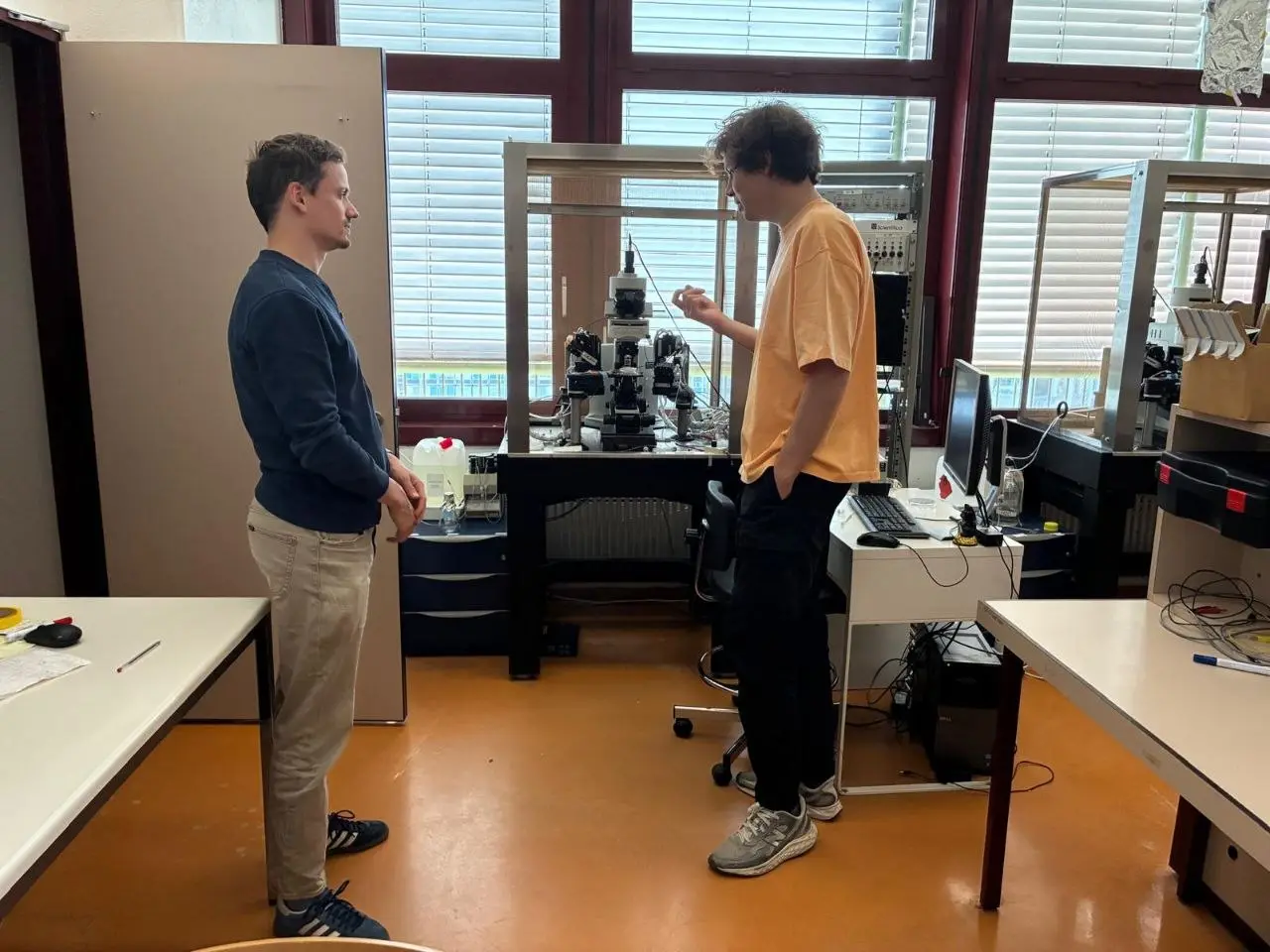 Consultation with scientists at the Department of Fundamental Neurosciences (CMU)